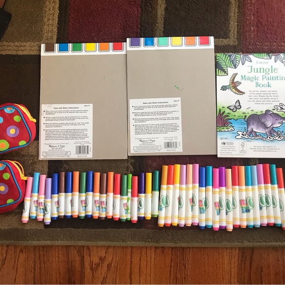 Craft Day—-Children Paint with water books & marker combination. - Picture 2 of 2